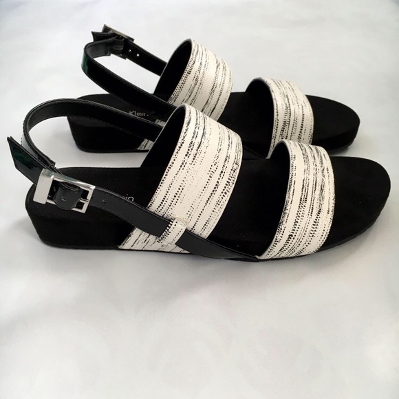 calvin klein leather sandals